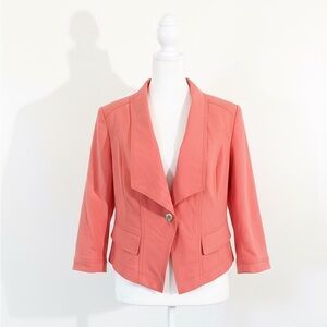 White House Black Market Coral Blazer